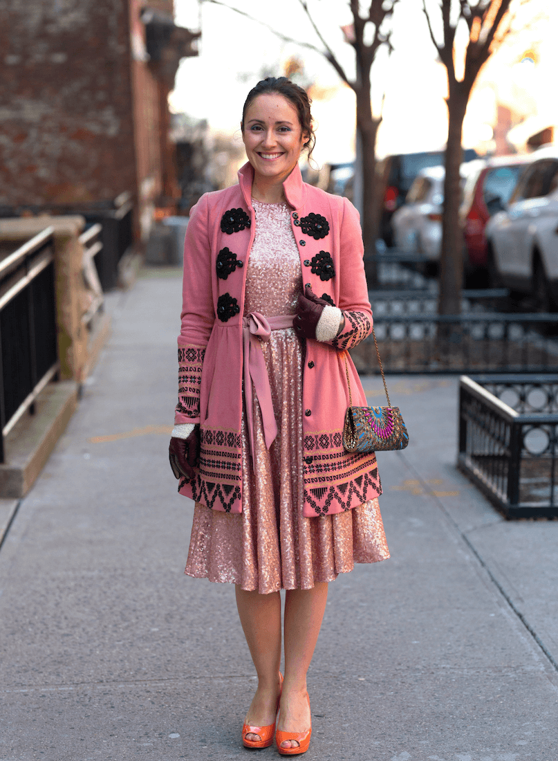GMG Beatrix Dress Elimovna Coat Vince Camuto Shoes